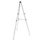 Audio-Visual Direct Lightweight Aluminum Telescoping Display Easel, 70 Inches, Silver